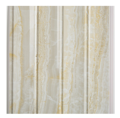 Marble Design Waterproof Wood Paneling For Bathrooms Four Wave Three Groove