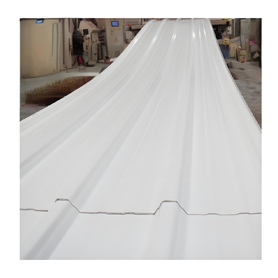 Folhas de telhado de PVC branco Folhas de UPVC duráveis para cobertura e revestimento de parede Folha de onda de PVC para parede e cobertura de fábrica Blanco Tejas de UPVC