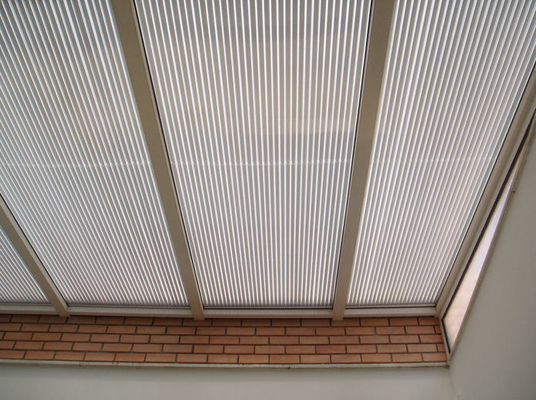 Painel ondulado claro personalizado Bayer do telhado do policarbonato/material de GE