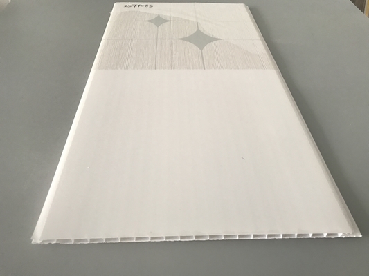 Painéis de teto decorativos resistentes da parede do Pvc da umidade/painéis de revestimento decorativos da parede