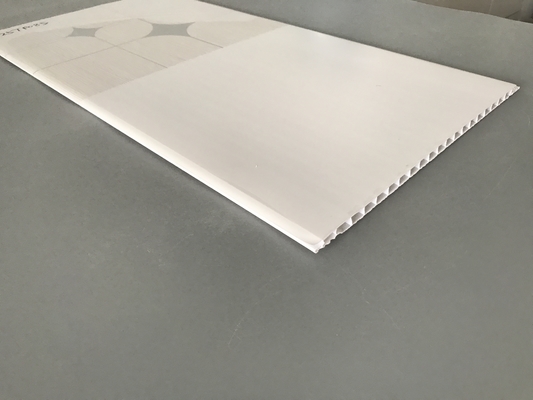Painéis de teto decorativos resistentes da parede do Pvc da umidade/painéis de revestimento decorativos da parede