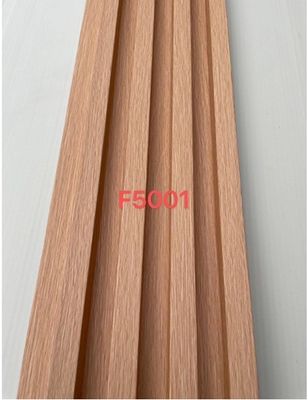 Painel de parede wpc externo elegante com grelha PVC popular