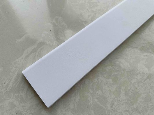 Proteção de bordas de piso Pvc Flexível Skirting Board Fireproof 10mm espessura