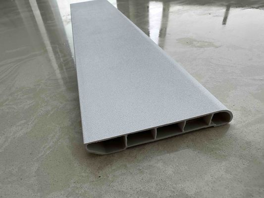 Proteção de bordas de piso Pvc Flexível Skirting Board Fireproof 10mm espessura