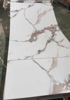 folhas de PVC com revestimento de parede decorativo de 4*8 pés