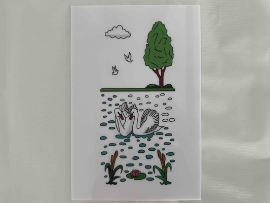 Láminas de poliestireno branco decorada lámina PS poliestireno planchas de poliestireno em cor