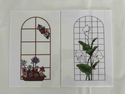 Folhas de poliestireno branco adaptadas para o México com impressão de cor Decorada Lámina De Poliestireno Usadas em embalagens e isolamento