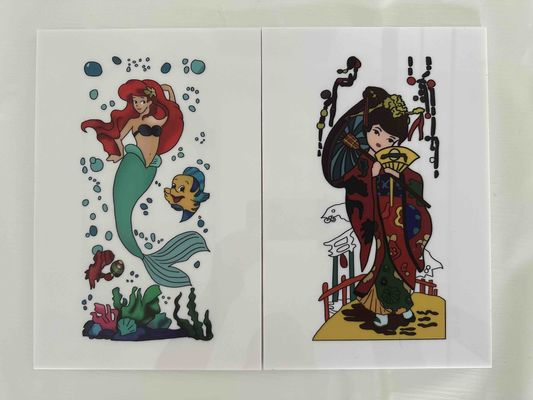 Folhas de poliestireno branco adaptadas para o México com impressão de cor Decorada Lámina De Poliestireno Usadas em embalagens e isolamento