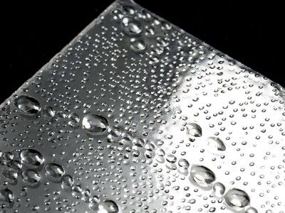 Folhas de poliestireno de textura de 2 mm para porta de chuveiro Vários padrões Folhas PS claras para divisórias