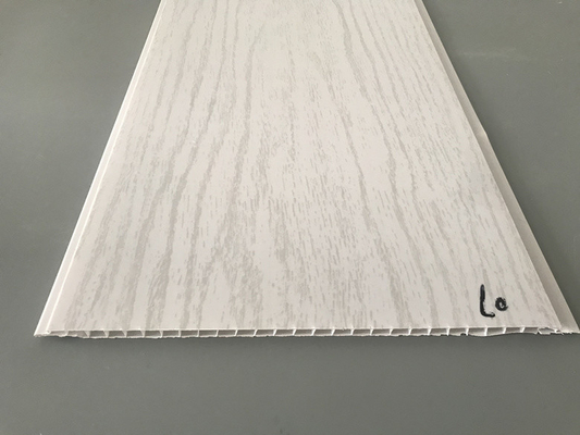 painéis de madeira lisos do PVC do peso 2.5kg de alto brilho para o teto do apartamento