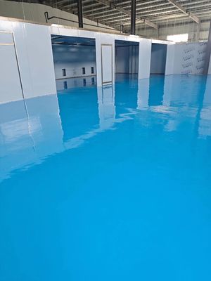 Dureza piso de mármore epóxi Pintura de piso auto-nivelação ecológica Revestimento de piso de areia de cor de resina epóxi barata