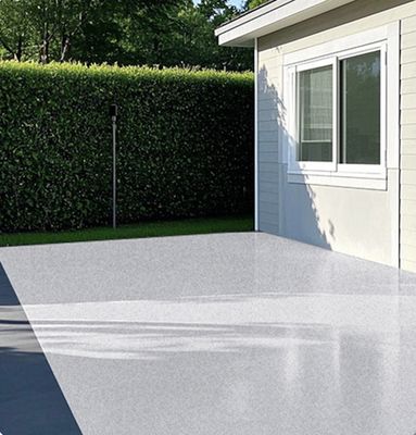 Revestimento epóxi para piso com efeito mármore espelhado, resistente ao desgaste, tinta para piso durável, revestimento para piso com areia colorida, epóxi