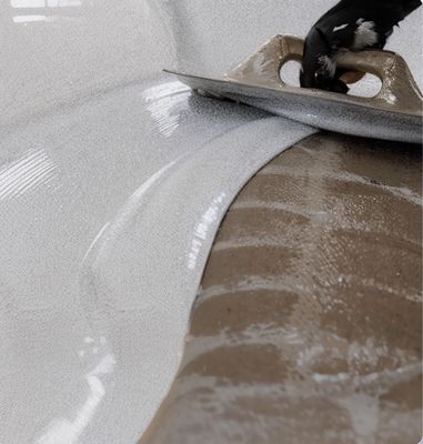 Fácil de instalar Epoxy cor de areia pintura de piso para o exterior usando duas partes de quartzo pintura epoxi Pavimento epoxi colorido