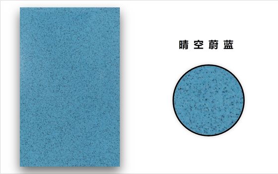 Fácil de instalar Epoxy cor de areia pintura de piso para o exterior usando duas partes de quartzo pintura epoxi Pavimento epoxi colorido