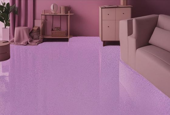 Tinta autonivelante de dois componentes para piso de pedra de mármore epóxi Revestimento de piso de resina epóxi ecologicamente correto Piso de areia colorida para uso doméstico