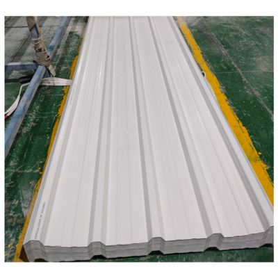 1070mm Blanca Tejas de UPVC con cresta alta 2mm Teja termoacústica UPVC Ecoroof techos de UPVC popular cubierta a América Latina