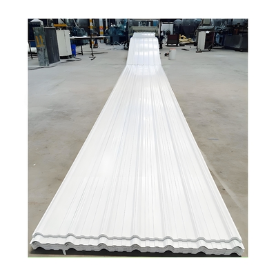 Folhas de telhado de PVC branco Folhas de UPVC duráveis para cobertura e revestimento de parede Folha de onda de PVC para parede e cobertura de fábrica Blanco Tejas de UPVC
