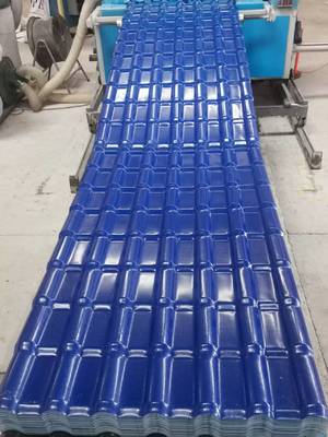 Chapa de telhado de UPVC espanhol Chapas de telhado de PVC Material de telhado de plástico colorido para fábrica Chapas de telhado de UPVC de alta resistência
