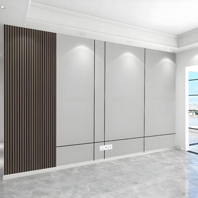 Painel de Parede de Pedra de Fibra de Carbono de Imitação de Madeira PVC de 8mm, Placas de Carbono Laminadas de 8 pés, Placas de Vidro de Carbono Peru