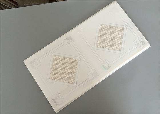 O teto de carimbo quente do PVC embarca as telhas decorativas 300×9 milímetro do teto do Pvc