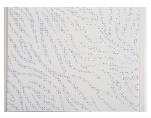 Painéis decorativos do PVC de 10 polegadas para cobrir o revestimento de superfície de carimbo quente das paredes interiores