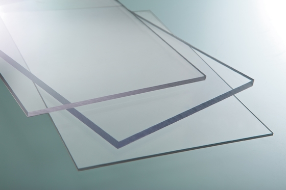 painel de plástico de poliéster de 3 mm de folha PS transparente para divisória interior
