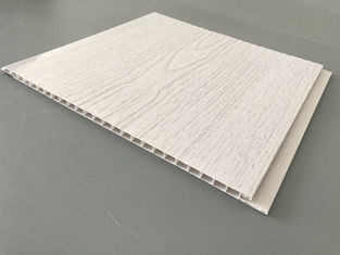 Painéis de teto de madeira de PVC personalizados Painéis de parede de madeira interior 7mm de espessura Painel de PVC de teto de alto brilho