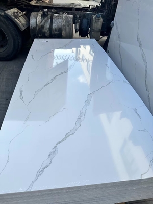 venda a quente 3 mm folha de mármore UV painel de parede de PVC branco 1220 * 2440mm placa UV para parede decorativa interior